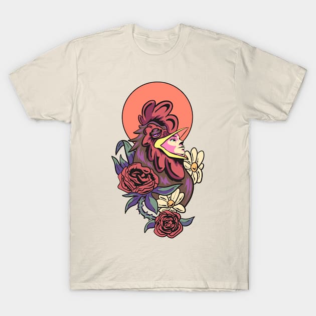 Morning Chicken Guy T-Shirt by bonbon